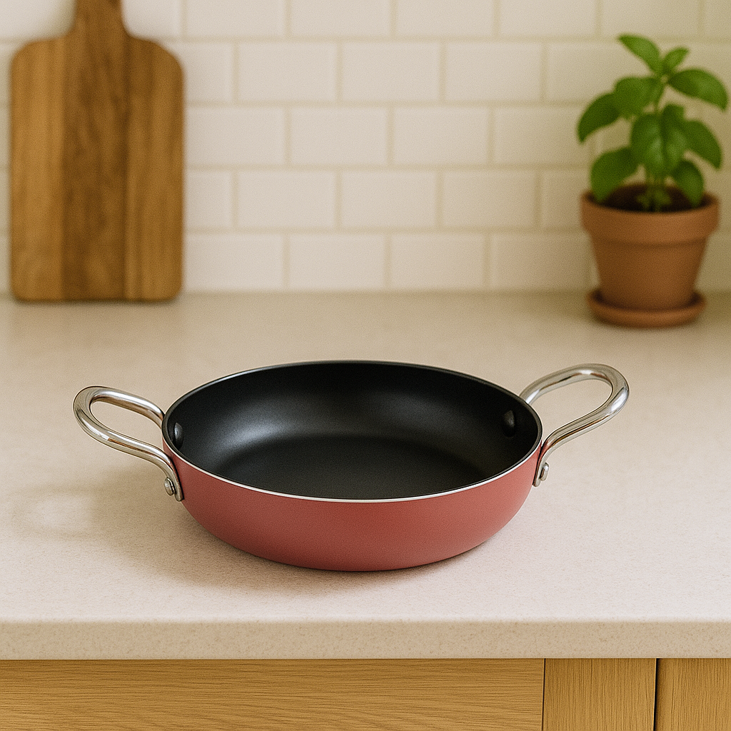 WT-FP019 Classic antiadhésif Poux de friture pressée