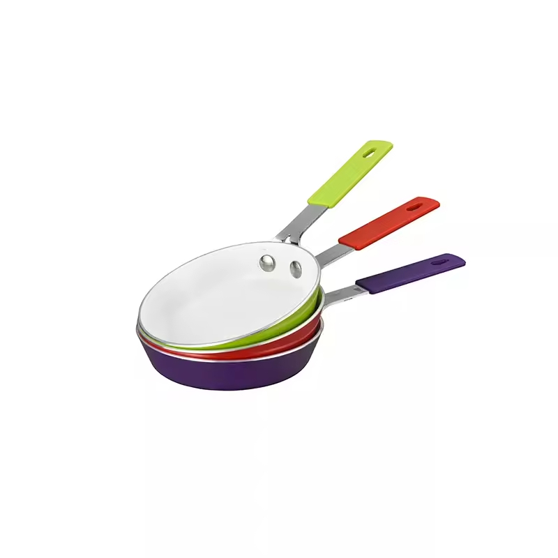 WT-FP019 Classic antiadhésif Poux de friture pressée