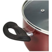 WT-SP003 Noir Haute Termperature Peinture Forgée Casserole Marmite