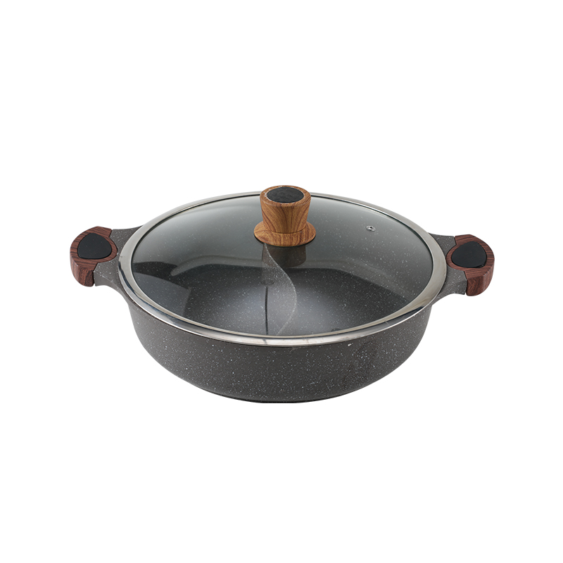 WT-SP008 Marmite à casserole en fonte Dia retenant la chaleur