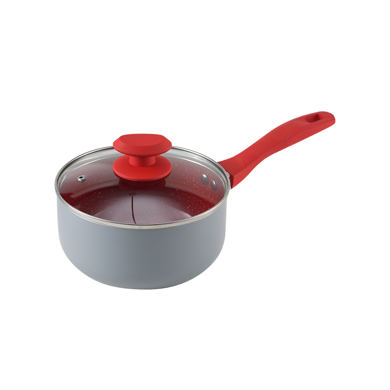 WT-MP016  Ceramic Spiral Bottom Pressed Saucepan