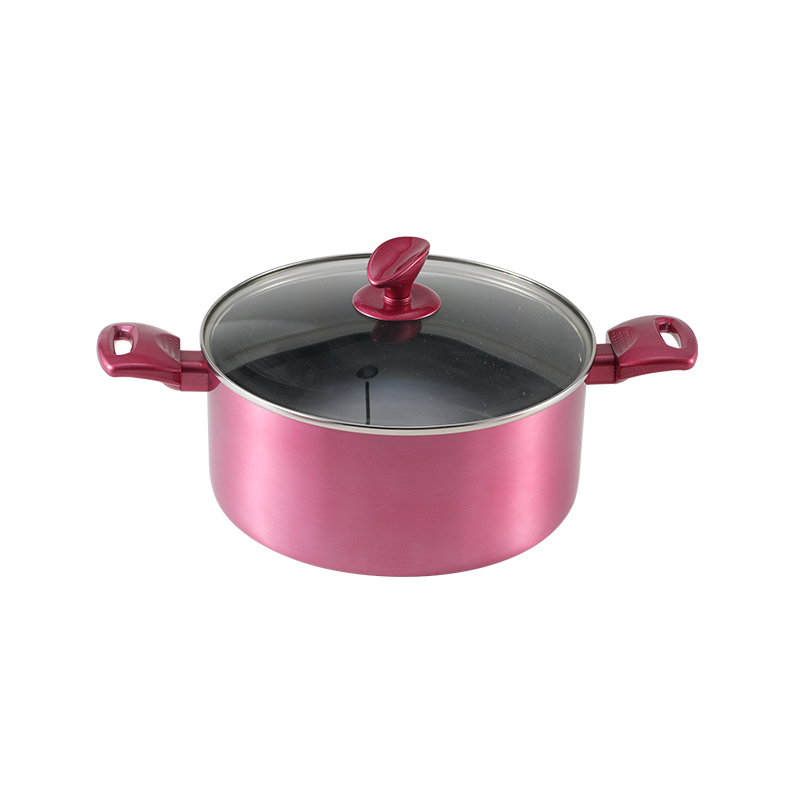 WT-SP004 Marmite à casserole pressée à induction rose
