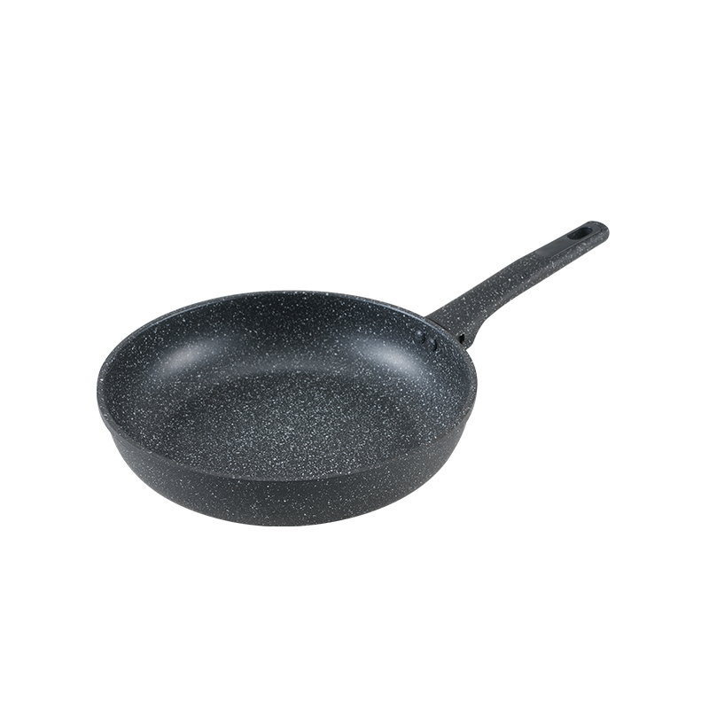 WT-FP032 Poêle à frire forgée antiadhésive noire