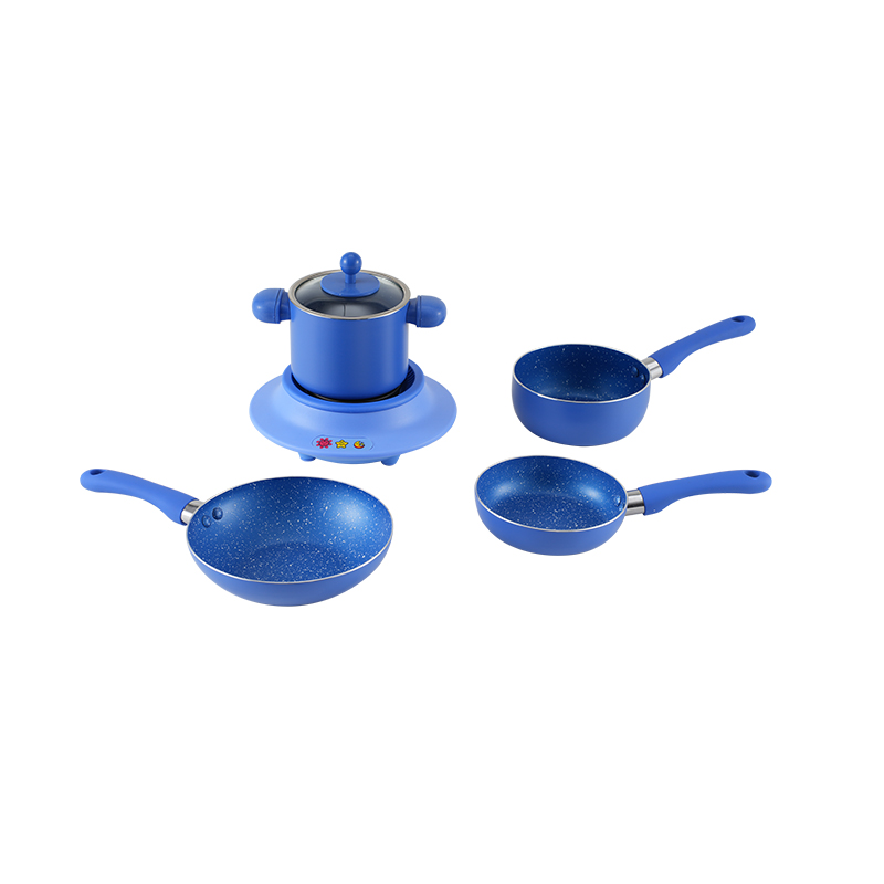 WT-CS003 Batterie de cuisine classique conductrice de chaleur rapide Bule