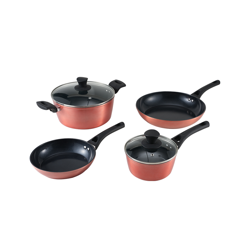 WT-CS006 Batterie de cuisine antiadhésive à la mode 