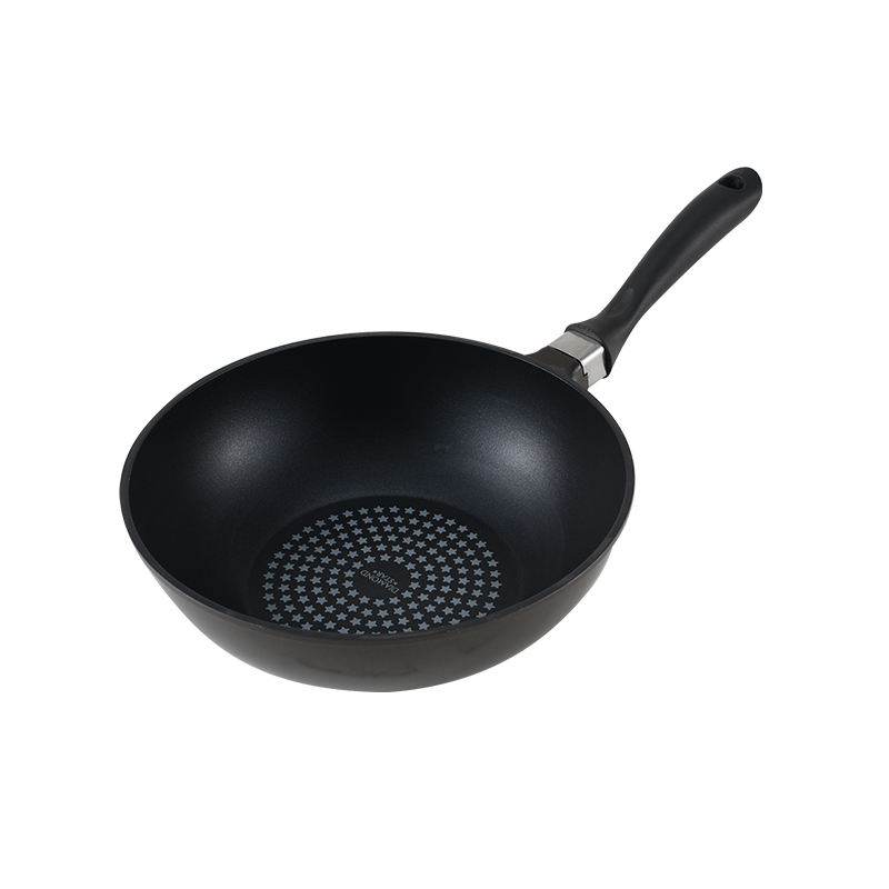 WT-WK004 Wok simple au design ergonomique